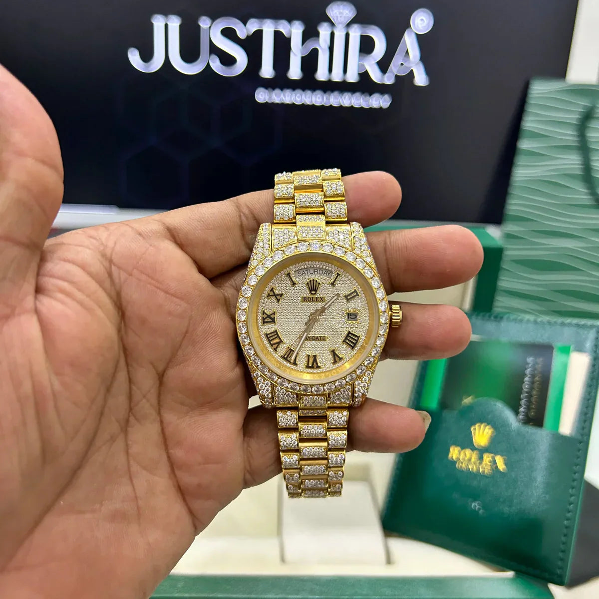 Moissanaite Generic Watch
